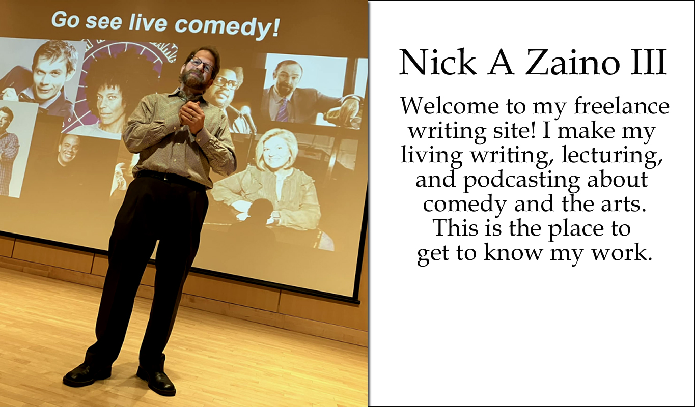 Nick Zaino -  Freelance Writing 